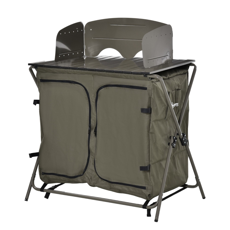 Camping Kaappi Keittiön penkki Kantokassi 57 x 94 x 109 cm
