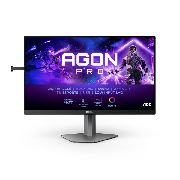 AOC AG246FK 24.1inch 1920x1080 0.5ms 2xHDMI DP USB Black/Grey