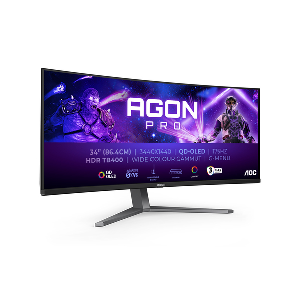 AOC AG346UCD 34inch 3440x1440 0.03ms 2xHDMI DP USB Black