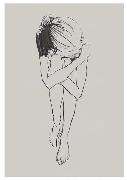 Anna Bülow, Anna Bülow poster Flow 1 30x40 cm 220g/signerat