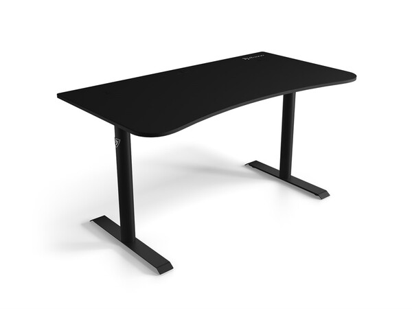 Arozzi Arena Medium -pelipöytä, Musta, 140x75.5cm