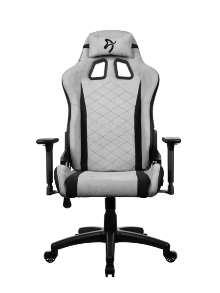Arozzi Avanti SoftFabric -pelituoli, vaaleanharmaa