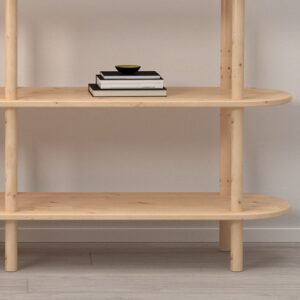 Askel avohylly 100x35x137 cm puuvalmis