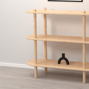 Askel avohylly 100x35x86 cm puuvalmis