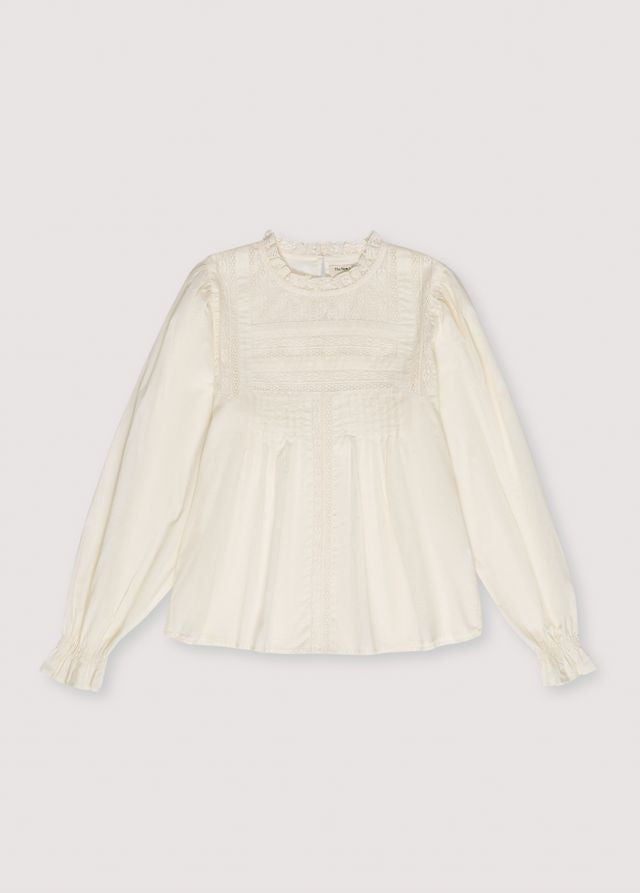 Venus Blouse Vanilla Cream White