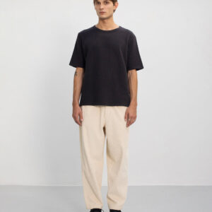 Ribbed T-Shirt Black