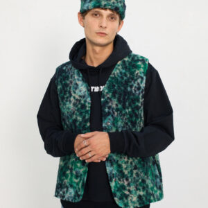 Sherpa Vest Wool-Blend Multi