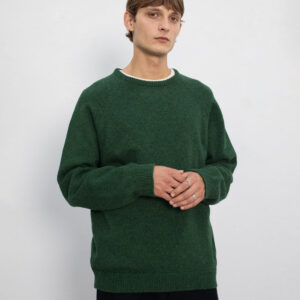 Smiley Knit Sweater Green