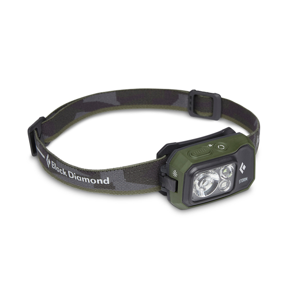 Black Diamond Storm 450 headlamp, LED light (olive green)