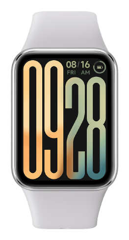 Xiaomi Smart Band 9 Pro -aktiivisuusranneke, Hopea