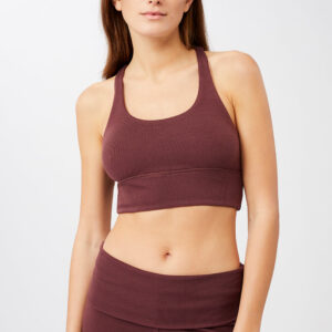 New Ripped Studio Bra Ruby