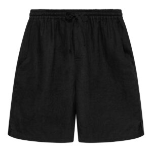 Jerry Linen Shorts Black