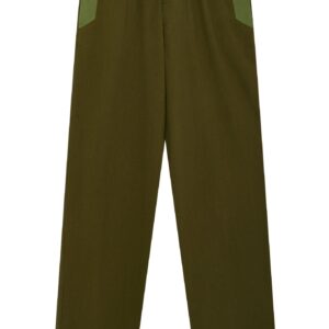 Joshua Cotton Trouser Patchwork Green