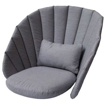 Cane-line, Peacock Lounge-tuolityyny Grey