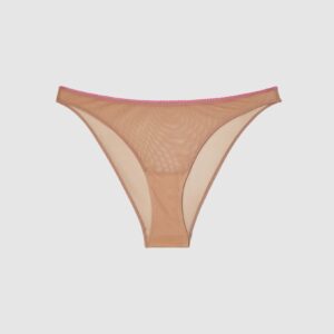 Mesh Alushousut Beige Pinkki