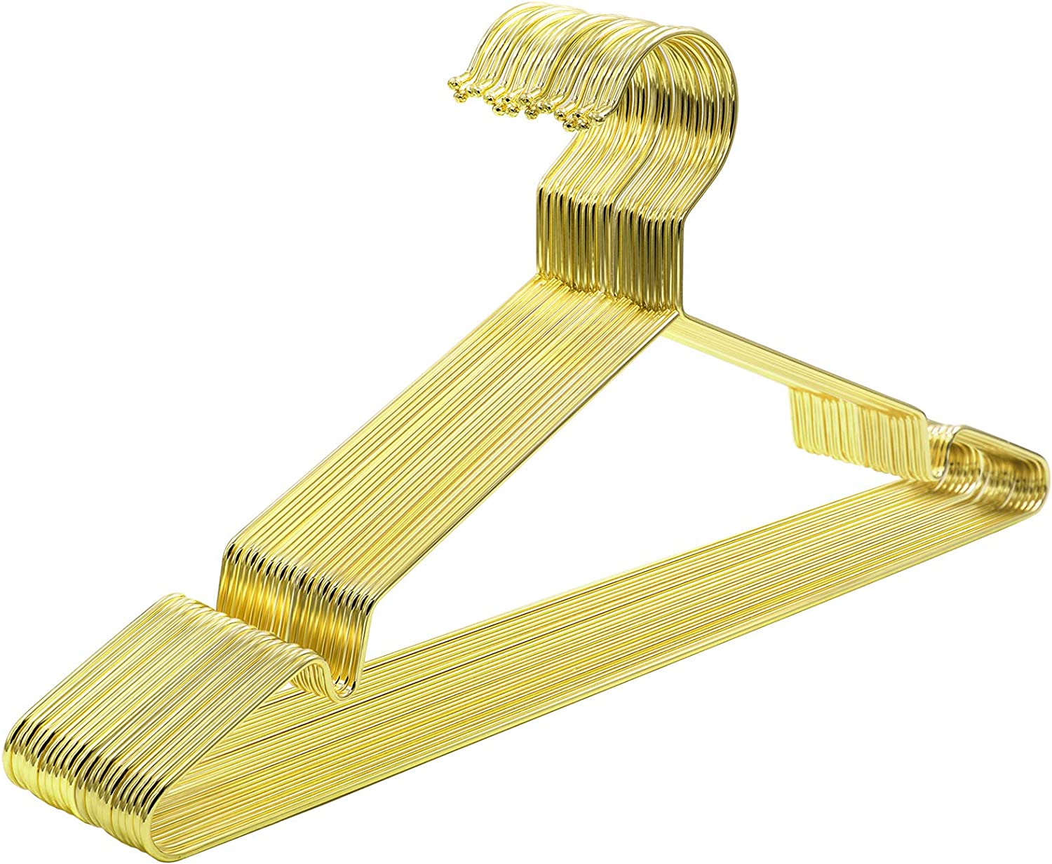 20x Ripustimet Metallilanka Kultainen 42 cm
