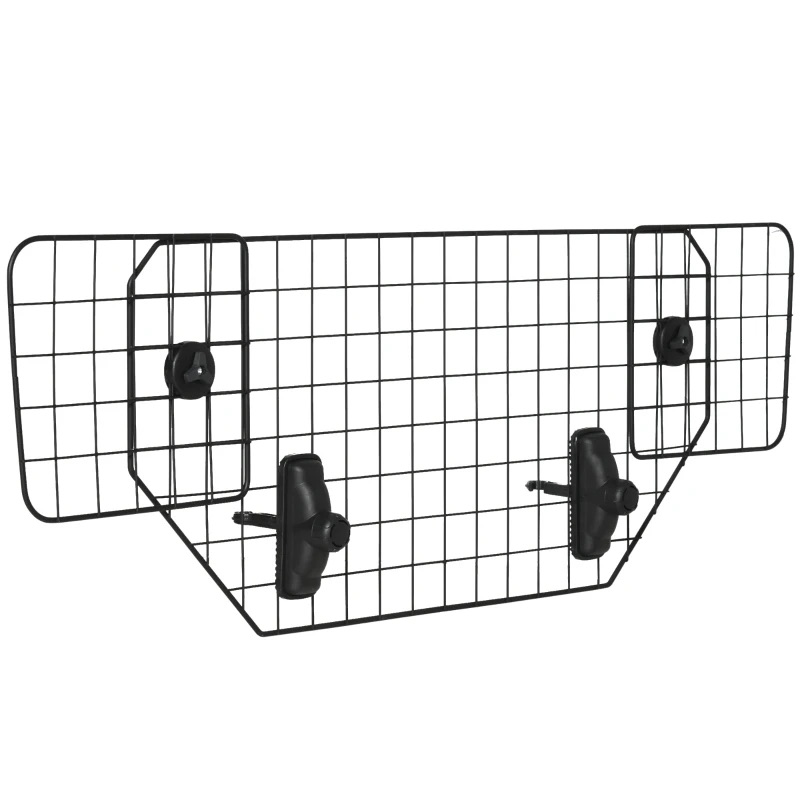 Autokoiran ristikko säädettävä tavaratilan suoja metalli 90-120W x 40,5H cm