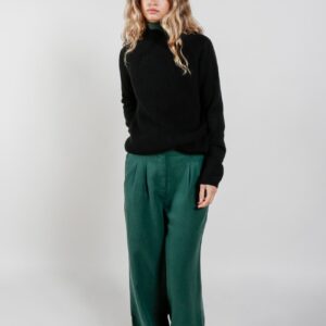 Mira Tencel Linen Blend Trouser Marine