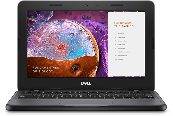 Dell Chromebook 3110. 11.6" Intel Celeron N4500, 4 Gt Ram, 64 Gt eMMC, Chrome OS -kannettava