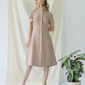 Melanie Mekko Lyhythihainen Rose Beige