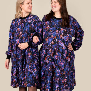 Toive Long Sleeve Dress Lilac Kide