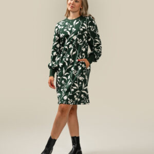 Toive Puff Sleeve Dress Varjot