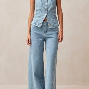 Magda Denim Pants Blue