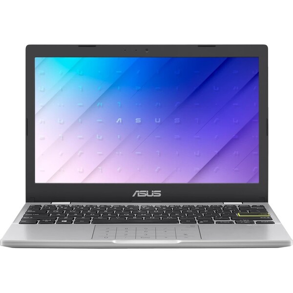 Asus 11.6" Vivobook GO 12. Intel Celeron N4500. 4 Gt RAM, 128 Gt SSD, Windows 11 S -kannettava, Valkoinen