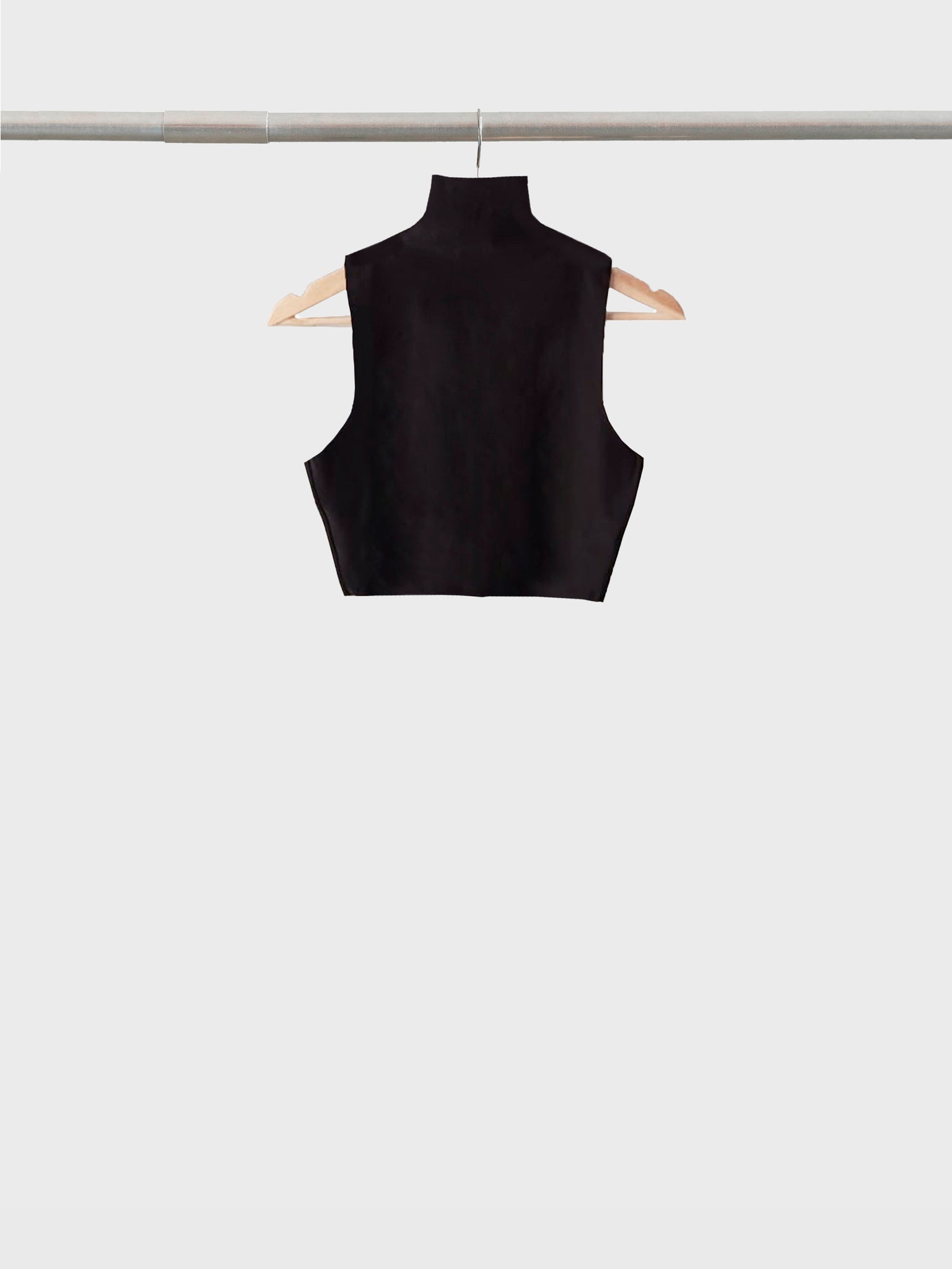 Skinwear High Neck Top Black