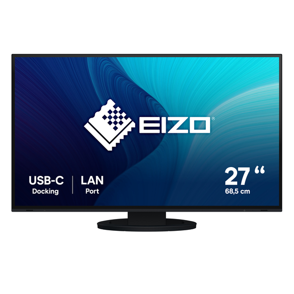 EIZO 27" FlexScan EV2795, QHD, IPS -näyttö, Musta