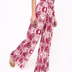 Penelope Print Flared Trousers
