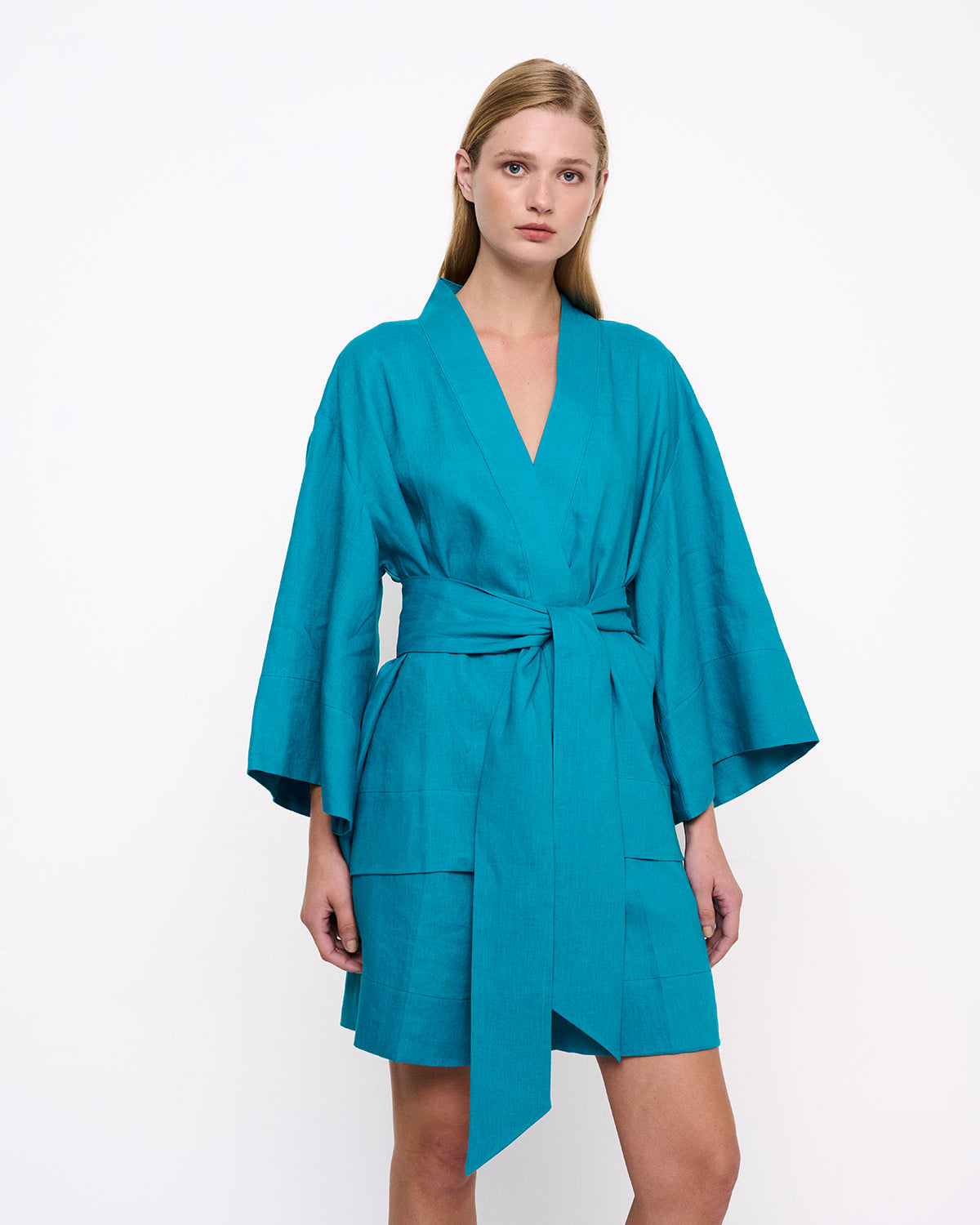 Kimono Petrol Blue