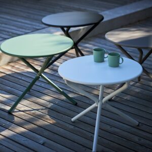 Fiam, Tris sivupöytä 55 cm sage green