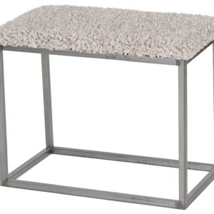 Skinnwille, Palle Penkki 60x35 cm Sand/Steel