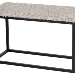 Skinnwille, Palle Penkki 80x35 cm Sand/Black