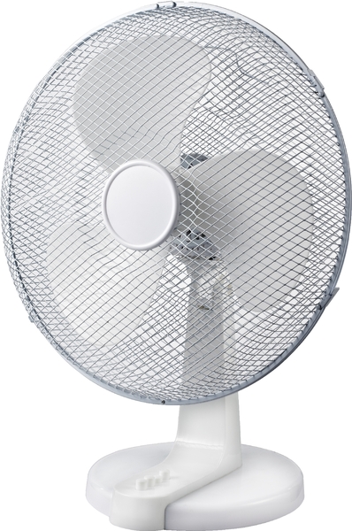 Nordic Home FT-30A, 30cm -pöytätuuletin, valkoinen