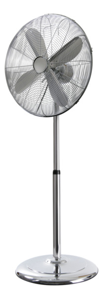 Nordic Home FT-562, 45cm -lattiatuuletin, kromi