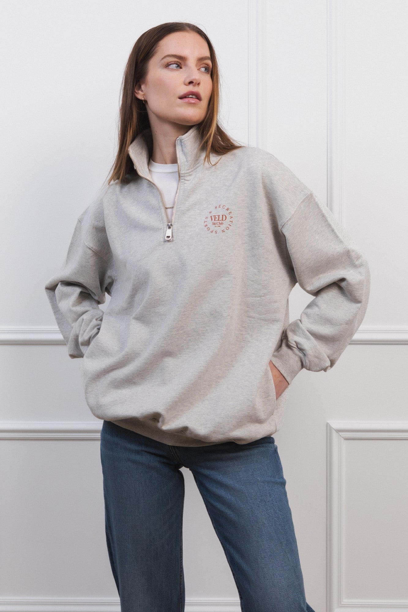 Runyon Sports & Rec 1/4 Vetoketjullinen Collegepaita