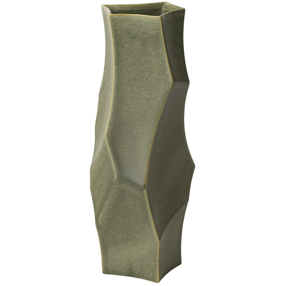 Ferm Living, Cueva Maljakko 37 cm - Dark Sage