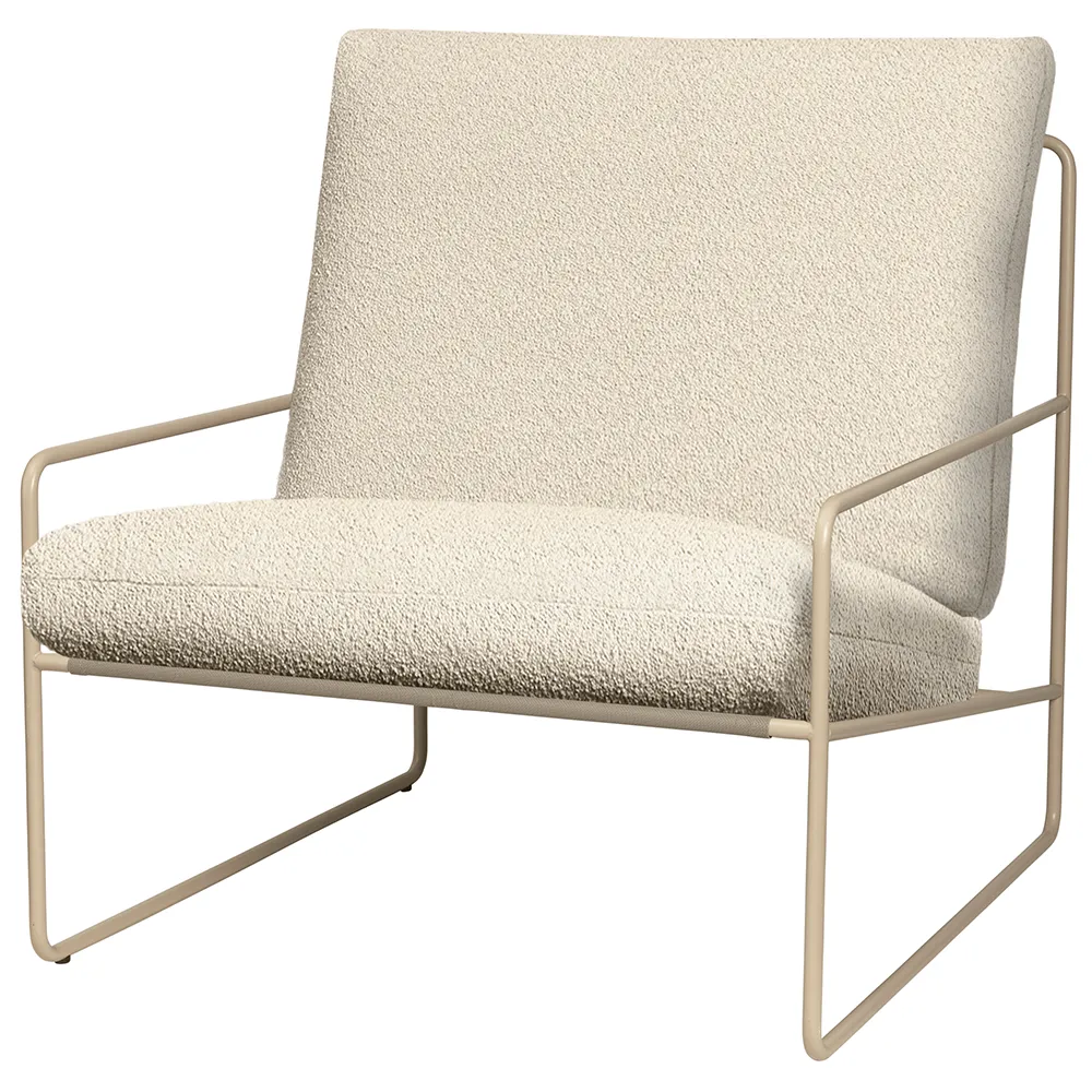 Ferm Living, Desert Nojatuoli Cashmere/Off-white
