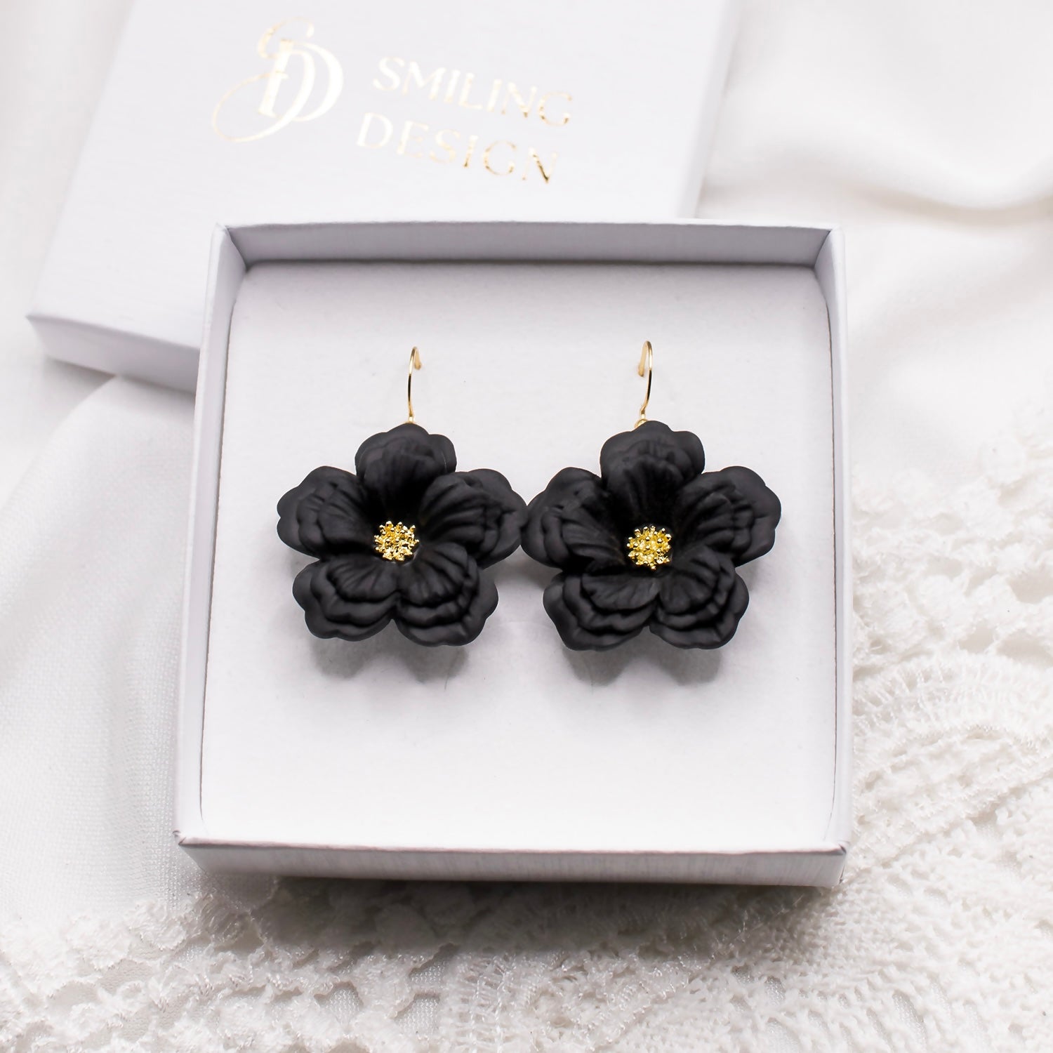 Smiling Design Daniela korvakorut - Musta