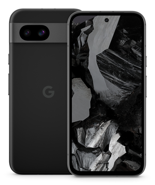Google Pixel 8a 128 Gt/8 Gt -Android-puhelin, Musta