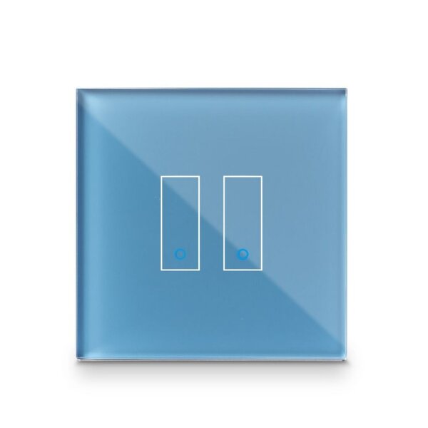 Iotty Smart Switch double button faceplate