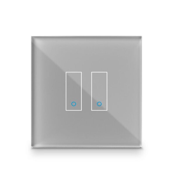 Iotty Smart Switch double button faceplate