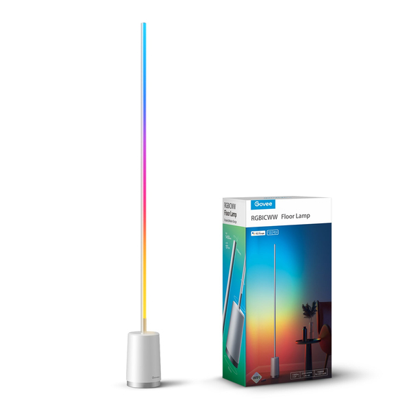 Govee RGBICWW Lyra Corner Floor Lamp -älyvalaisin