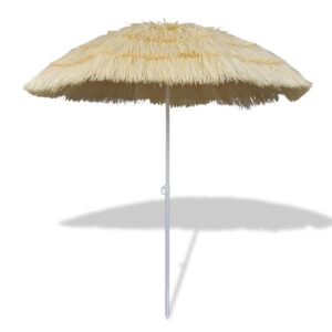Kallistettava Aurinkovarjo Hawaii Tyyli - Beige