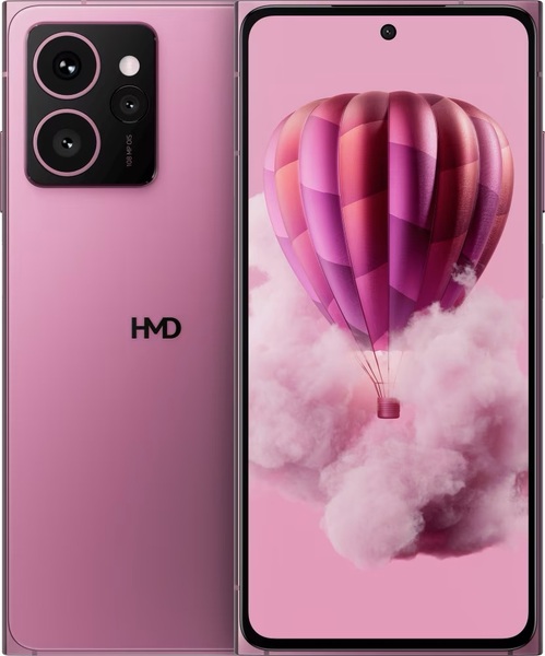 Nokia HMD Skyline 128/8 Gt -Android-puhelin, Vaaleanpunainen
