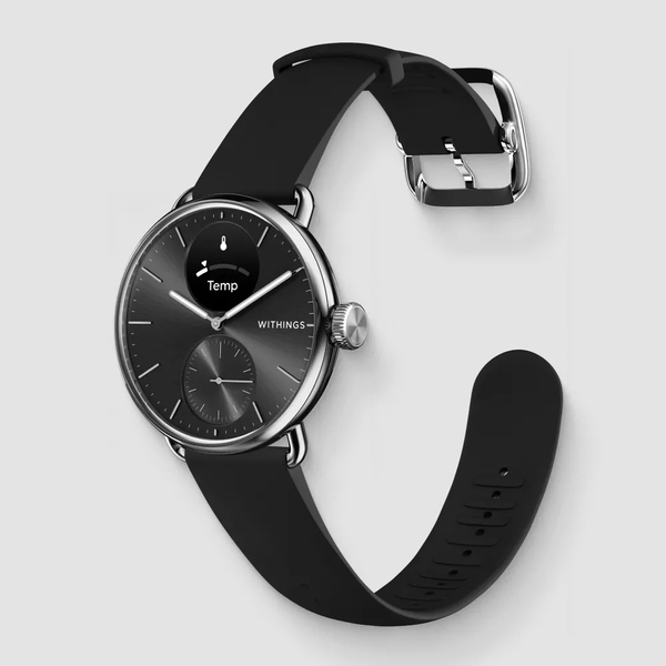Withings Scanwatch 2 38mm -hybridiälykello, musta