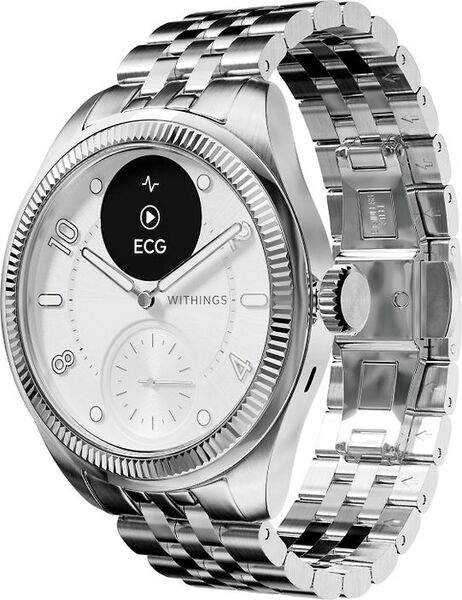 Withings Scanwatch Nova 42mm -älykello, Brilliant White
