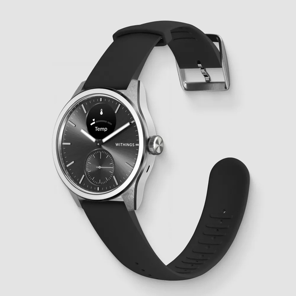 Withings Scanwatch 2 42mm -hybridiälykello, musta
